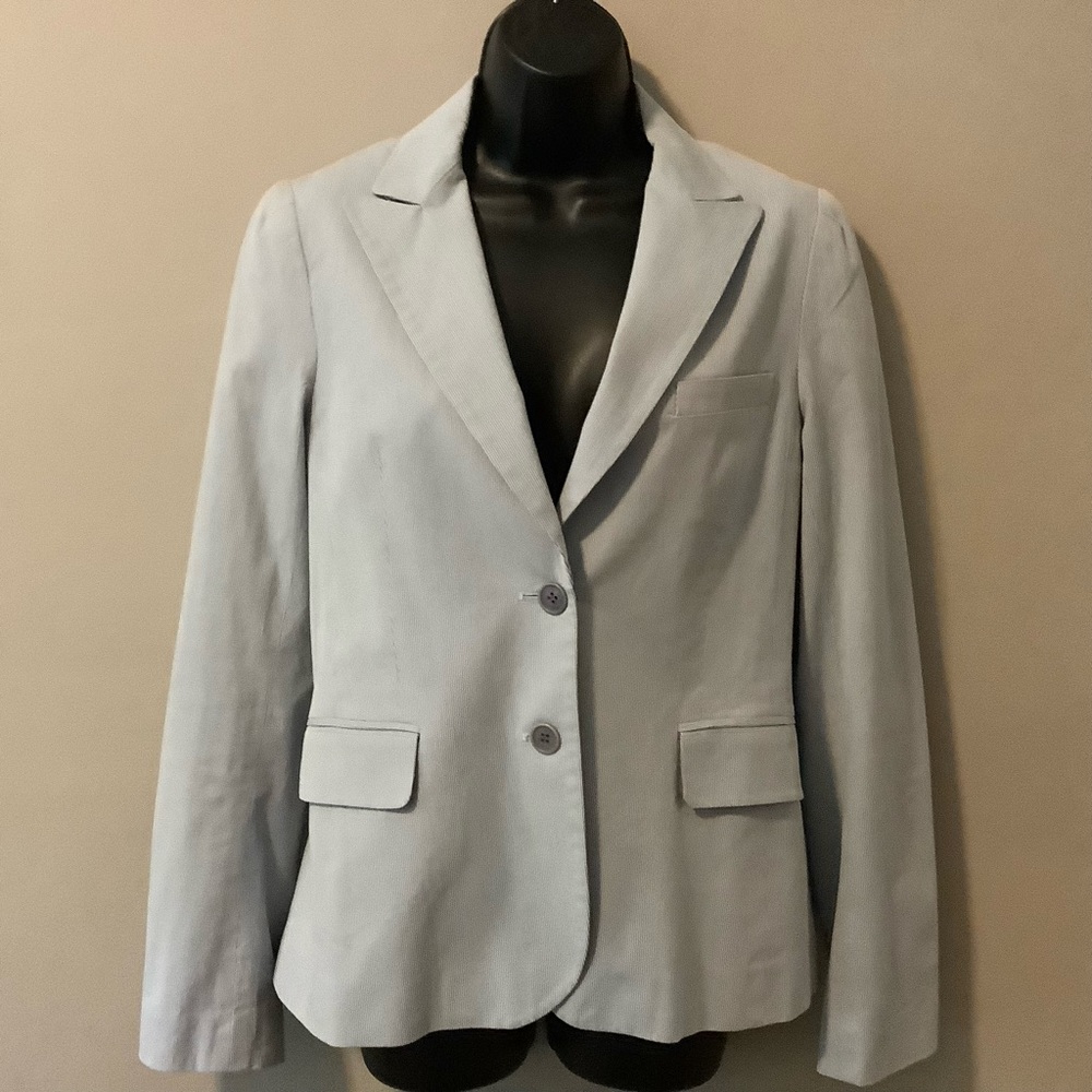 Theory Suit blue/white pin cord -vintage